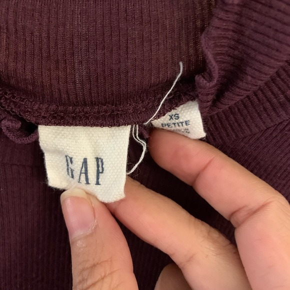 GAP long sleeve turtle neck shirt-XS - Picture 3 of 5